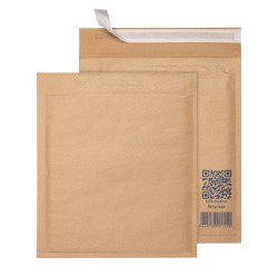 Pochette matelassée bulles d'air Jovimail Easy kraft brun - carton de 100