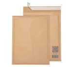 Sobres de burbujas acolchadas 240 x 330 Jovimail Easy kraft marrón - caja de 100