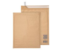 Pochette matelassée bulles d'air Jovimail Easy kraft brun - carton de 100