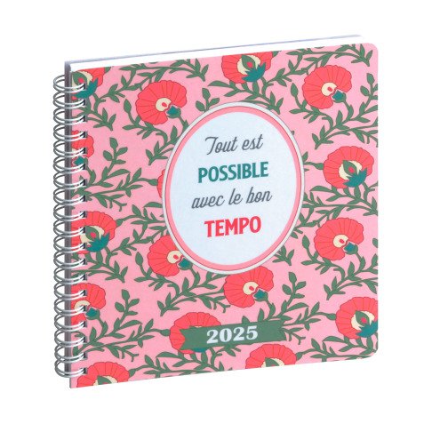 Agenda semainier de bureau Lady 18S Dodo & Cath Possible - année 2026 - 15 x 17 cm