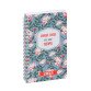 Agenda de bureau Lady 16S spiralé Dodo & Cath 9 x 16 cm - année 2026 motif Temps