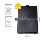 Porte-copie chevalet avec guide ligne noir