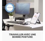 Porte-copie chevalet avec guide ligne noir