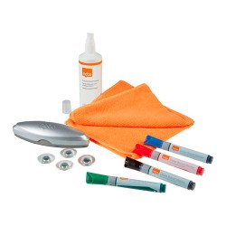 Starter kit professionele kwaliteit voor wit- en glasborden Nobo