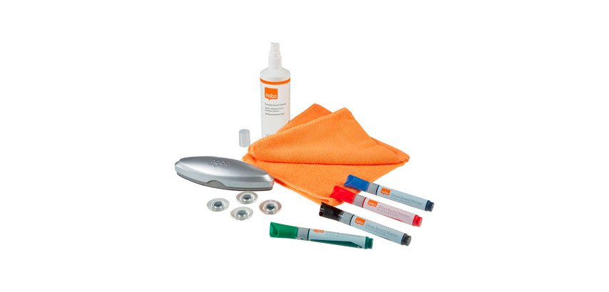 Glass whiteboard starter kit - Nobo