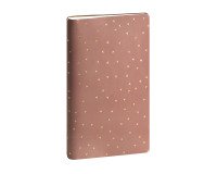 Agenda SAD 16S Méline 9 x 16 cm Semainier - Septembre 2025 à Décembre 2026 - Cappuccino