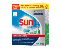 Sun All-in-1 dishwasher tablets - box of 102 pieces