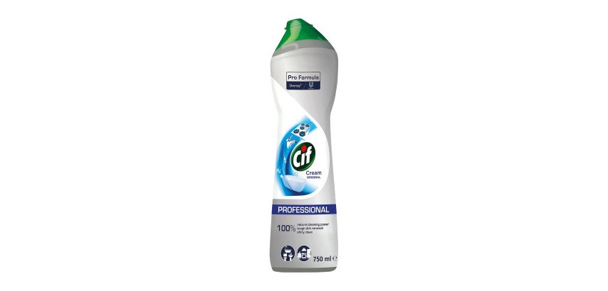 Cif crème récurante original - flacon de 750 ml