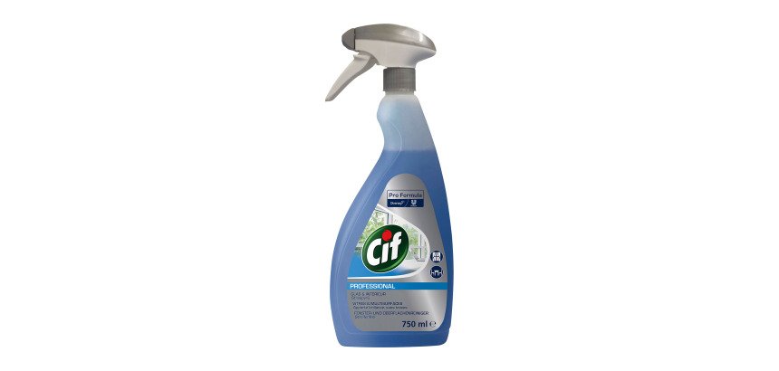 Cif Professional Glass Cleaner - 750 ml Spray