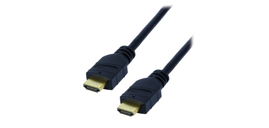MCL MC385 câble HDMI HDMI Type A (standard) noir 3 m