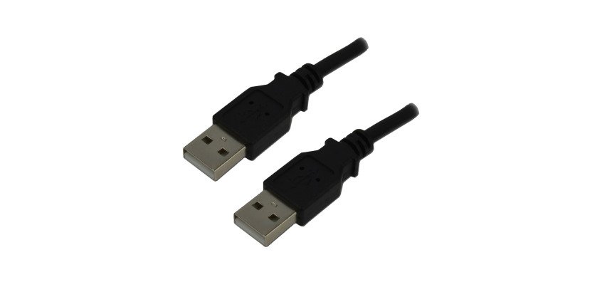 MCL USB 2.0 A/A câble USB USB A noir 2 m