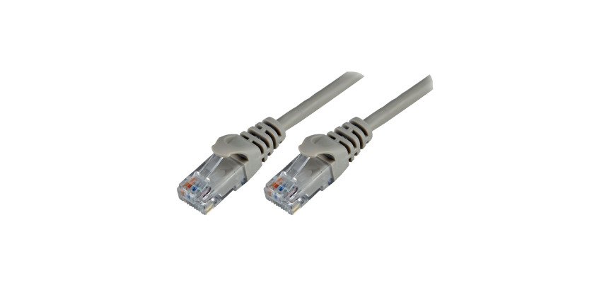 MCL ethernet network cable RJ45 Cat6 grey 3 m
