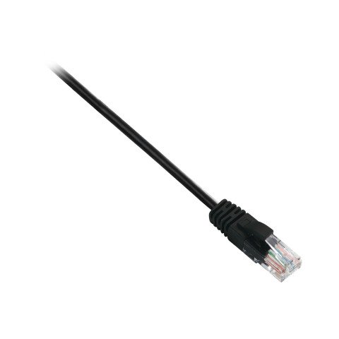 Cable de red Ethernet RJ45 Categoría 6e V7 3 metros color negro