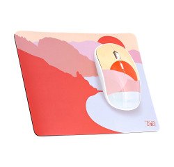 Pack de alfombrilla y ratón inalámbrico TnB ATARDECER COSTA