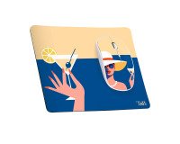 Pack de alfombrilla y ratón inalámbrico TnB COCKTAIL