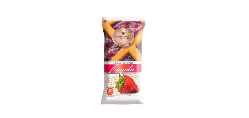 Crostatina gusto fragola - 45 gr - Cova - conf. 30 pezzi