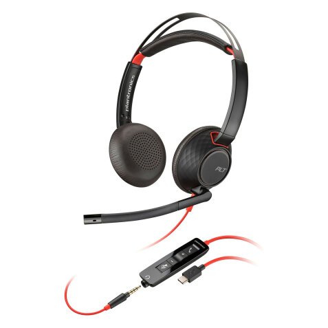 Casque micro filaire Poly Blackwire 5220