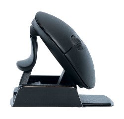 Ratón ergonómico ambidiestro inalámbrico y recargable Twister de R-Go Tools