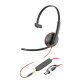 Micro headset met kabel Poly Blackwire 3215