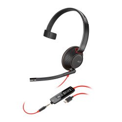 Casque micro filaire HP Poly Blackwire 5210