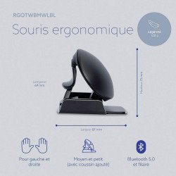 De_souris sans fil ergo r go tools twister