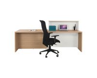 De_banque d'accueil droite l 242 x p 85 cm well a