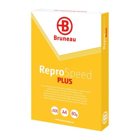 Carta per stampe e fotocopie A4 Bruneau Reprospeed Plus 80g risma da 500 fogli