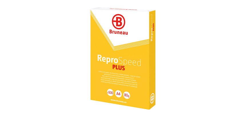 Carta certificata per stampe e fotocopie A4 Bruneau Reprospeed Plus 80g risma da 500 fogli