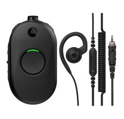 Radio móvil profesional ultraportátil con auricular Motorola CLP446e