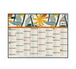 Calendrier bancaire 16 mois 40,5 X 55 cm