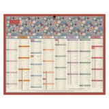 Calendrier bancaire 16 mois mini format 21 X 26,5 cm