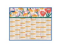 Calendrier bancaire 16 mois mini format 21 X 26,5 cm