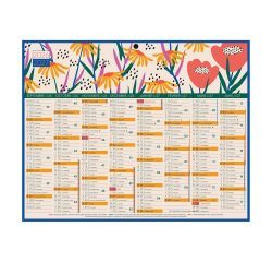 Calendrier bancaire 16 mois mini format 21 X 26,5 cm