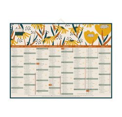 Calendrier bancaire 16 mois 40,5 X 55 cm