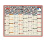 Calendrier bancaire 16 mois mini format 21 X 26,5 cm