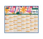 Calendrier bancaire 16 mois mini format 21 X 26,5 cm