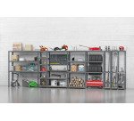 Rayonnage MODULO - Module 6 étagères - 24 plateaux