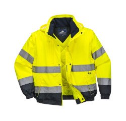 Bomber 2 in 1 alta visibilità Portwest C468, giallo