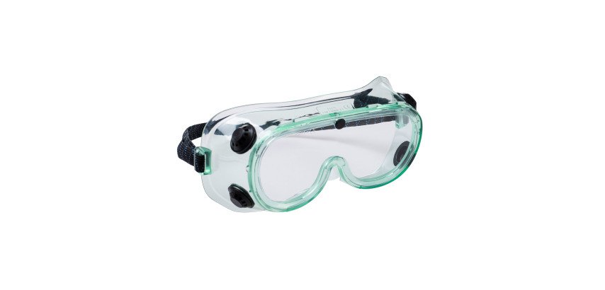 Occhiali a maschera uso chimico Portwest PS21