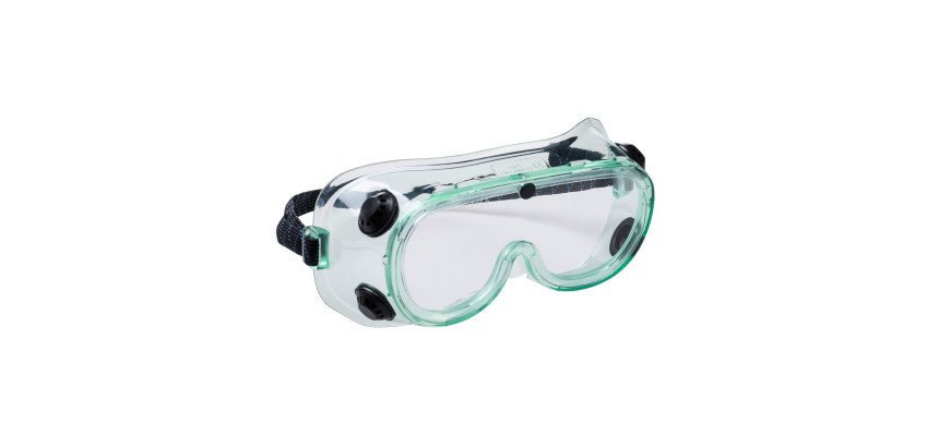 Occhiali a maschera uso chimico Portwest PS21