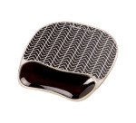 Tapis de souris repose-poignet gel-chevron