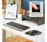 Tapis de souris repose-poignet gel-chevron