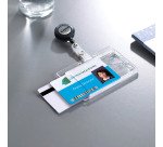 Enrouleur Avery avec lanière bouton pression - boîte de 10