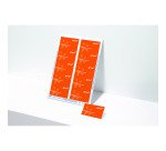 Boite de 160 inserts microperforés 60 x 90 mm pour badges