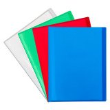 Protège-documents polypropylène translucide A4 30 pochettes - 60 vues - couleurs assorties