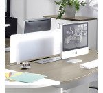 Voile de fond L 90 cm blanc opaque Exprim