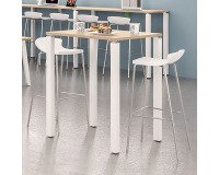 Tavolo da riunione alto Eden 80x80