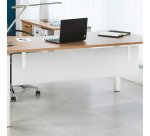 Voile de fond L 180 cm blanc Exprim