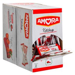 Ketchup Amora - Boîte distributrice de 198 dosettes