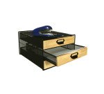 Módulo archivador Pierre-Henry 3 cajones metal/madera